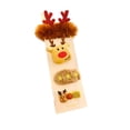 thumbnail image 1 of Naiovety 4 unids/set pinza de pelo de Navidad Festival Navidad Año Nuevo trabajo playa viaje Cosplay decoración horquilla tocados para mujeres Kits de decoración para fiestas Tipo 1, 1 of 6