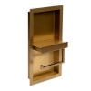 thumbnail image 5 of ALFI brand ABTPNP88-BG Brushed Gold PVD Stainless Steel Recessed Toilet Paper Holder Niche, 5 of 8