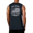 thumbnail image 5 of Men's Freedom Patriotic Tank Top with USA Flag Graphic and Sleeveless Design Featuring Double-Sided Print for Independence Day 2026 Memorial Day Gym Workouts Beach Days Navy M, 5 of 5