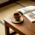 thumbnail image 4 of JHyouerji Round Woven Rope Coasters 5 Inch,Khaki Heat Absorbent Water Resistant Boho Drink Mats Washable for Coffee Table Kitchen Home Decor, 4 of 7