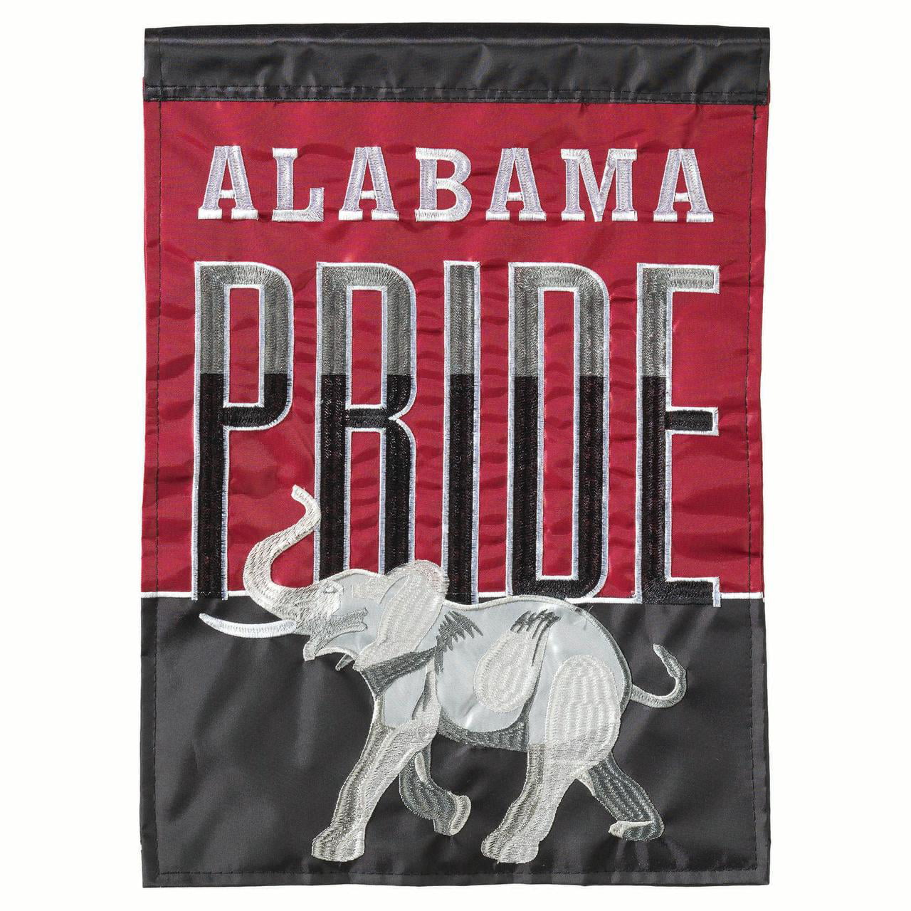 Alabama Pride Elephant Crimson 29 x 42 Large Outdoor House Flag