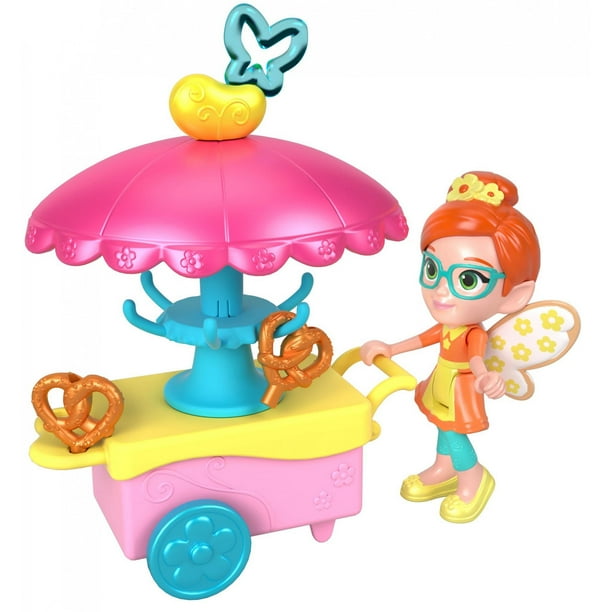 Butterbean's Cafe Poppy's Pretzel Cart with Food Accessories Walmart