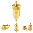 thumbnail image 1 of Filter Universal 8mm Motorcycle Gasoline Oil Filter Filtration Cleaner Golden, 1 of 7