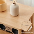 thumbnail image 4 of Mesa auxiliar Apicizon de madera de 3 niveles, 40 x 30 x 62 cm, color natural, 4 of 7