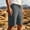 Dark Gray, variant on Mens Utility Cargo Shorts, Drawstring Waist Mesh Panels with Large Side Pockets, Loose Fit for Urban Streetwear Styling Green XXL