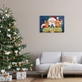 thumbnail image 3 of Stupell Industries Santa with Lantern Christmas Holiday Painting Gallery Wrapped Canvas Art Prints Wall Art, 30 x 20, 3 of 8