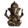 thumbnail image 1 of Escultura vintage de resina de Ganesha, estatua de Ganesha, dios elefante indio, 1 of 1