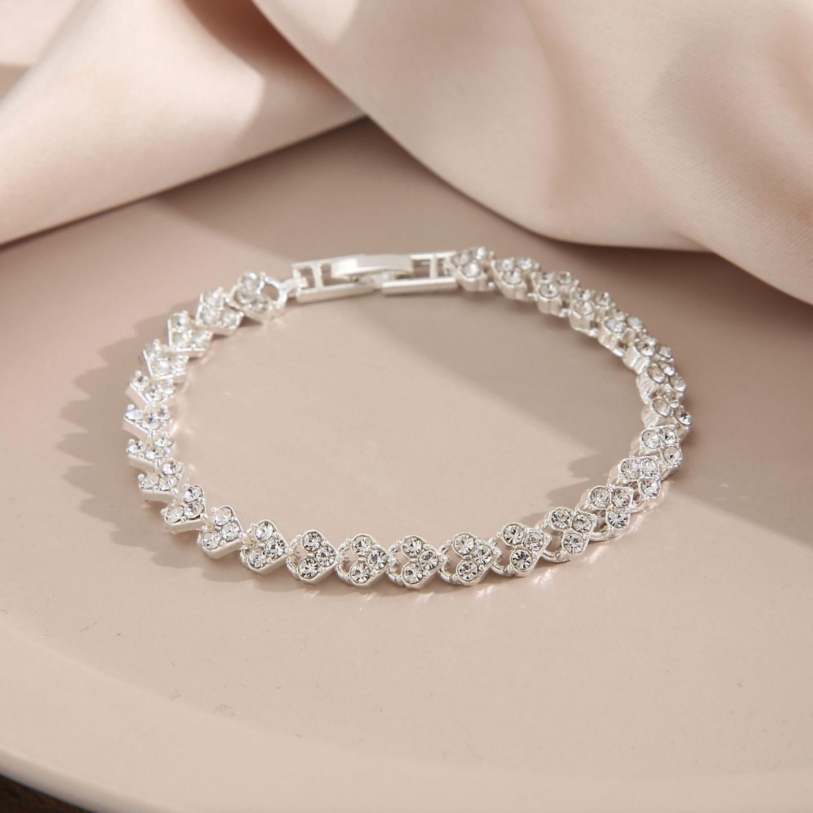 Buy Bracelets for Girls Online | Groused Moissanite Bracelet – Fiona  Diamonds