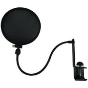 Mic pop filter w/boom and stand clamp