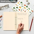 thumbnail image 4 of FORMRS 1-Subject Spiral Notebook 8" x 5" College Ruled 60 Refillable Sheet A5 Hard Cover, 2 Pack, Green Cute Vegetables, 4 of 7