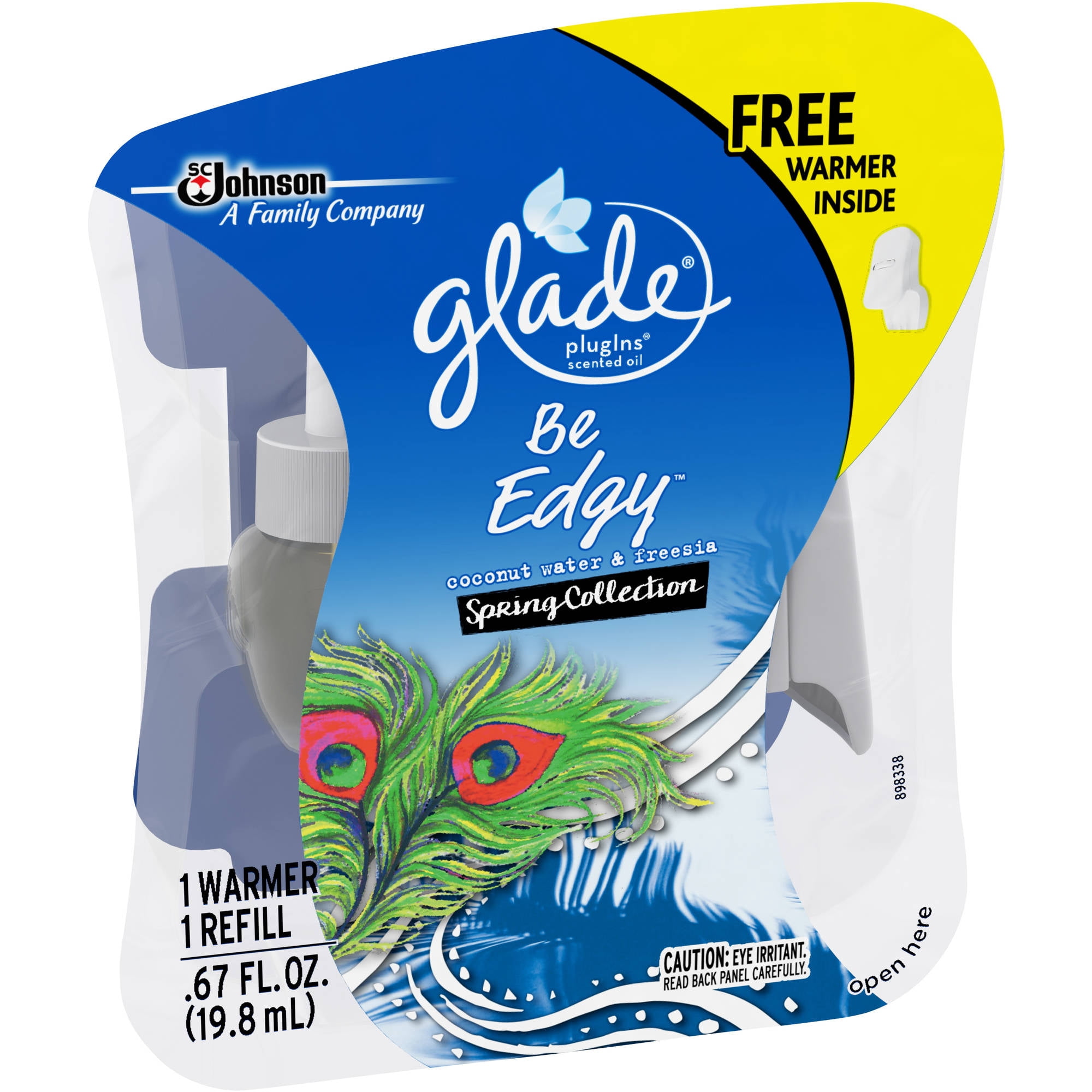 Glade Plugins, Spring Collection Coconut Water & Freesia Starter Kit