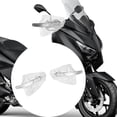 thumbnail image 6 of jiaping 2x Handlebar Wind Deflector Universal Wind Motorbike Hand Protector Clear and, 6 of 9