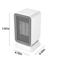 thumbnail image 4 of Space Heater Large Room, 30" Smart Electric Heaters with Thermostat, App & Voice Remote, 4 Heat Settings, ECO Mode, 24H Timer, Oscillating Tower Heaters for indoor use, Bedroom, Office, 4 of 9
