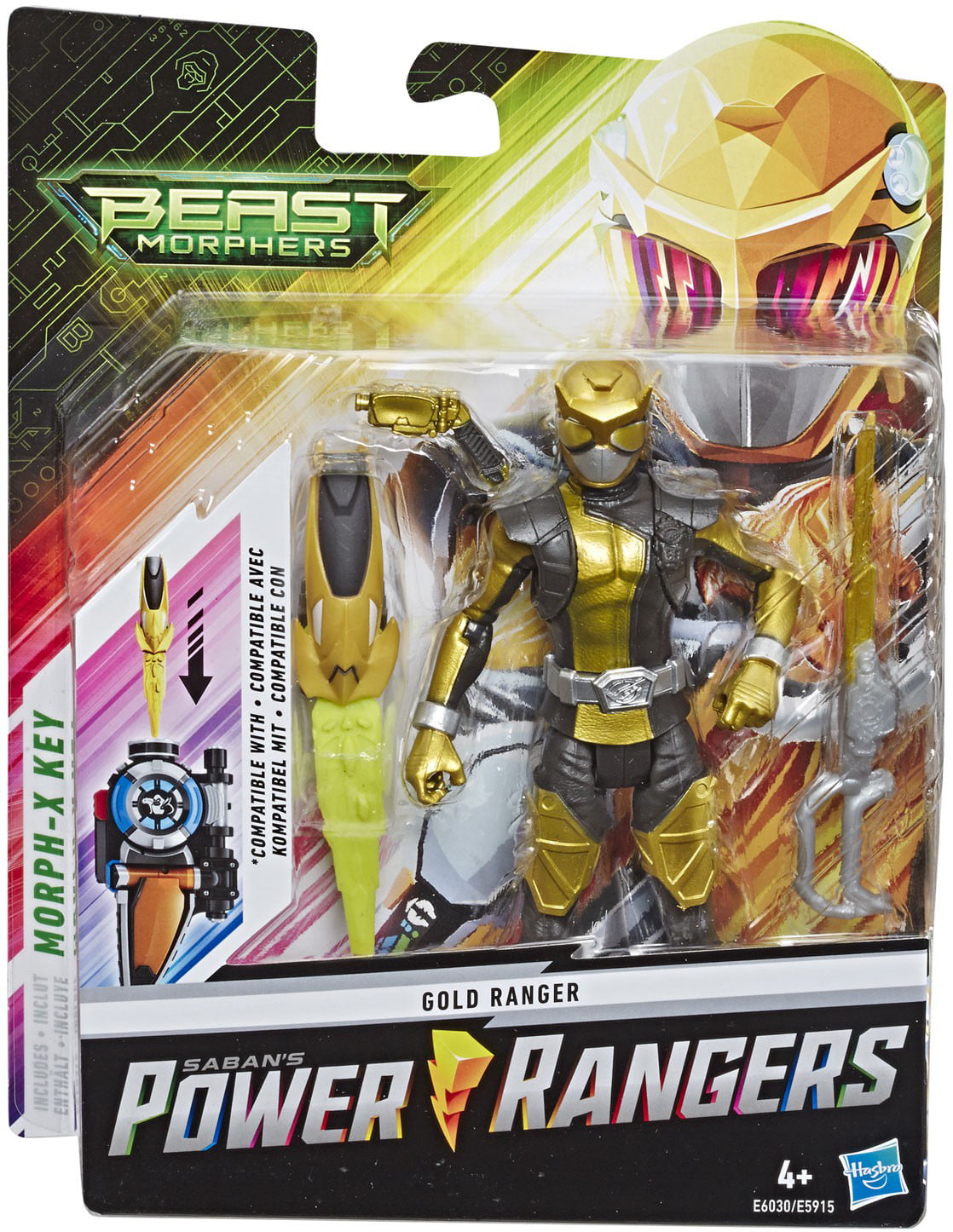 Power Rangers Beast Morphers Gold 