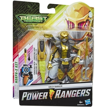 Power Rangers Beast Morphers Gold Ranger 6-inch Action Figure (The Best Action Figures)