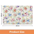 thumbnail image 3 of FlowerBathroom Mat Non Slip Quick Dry Super Absorbent Thin Bathroom Rugs,Modern,Bathroom Rugs Bathmat slip Resistant for Bathroom Living Room Entryway Kitchen Playroom,20x32 Inch, 3 of 5