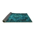 thumbnail image 2 of Ahgly Company Indoor Rectangle Persian Turquoise Blue Bohemian Area Rugs, 8' x 12', 2 of 4
