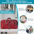 thumbnail image 4 of Bolsa de lona Felipe Varela Duffel bags 65L plegable con compartimento para zapatos impermeable, 4 of 5