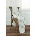 thumbnail image 4 of Rizzy Home  Modern Stripe Hand Loomed Throw Grey/Natural, 4 of 5