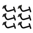 thumbnail image 1 of 6 Pcs Stainless Steel Stair Handrail Bracket, Heavy Duty Stair Rail Support, Railing Brackets For F, 1 of 5