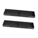 thumbnail image 2 of Estante para estufa Macarena Flexible de secado rápido antideslizante negro 2 divisores funcionales, 2 of 8