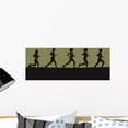 thumbnail image 1 of Runners Wall Mural Decal by Wallmonkeys Vinyl Peel and Stick Graphic (24 in W x 9 in H), 1 of 4