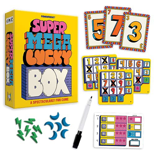 Super Mega Lucky Box Strategic Game Excellent Multi-Player Large Group Gameplay