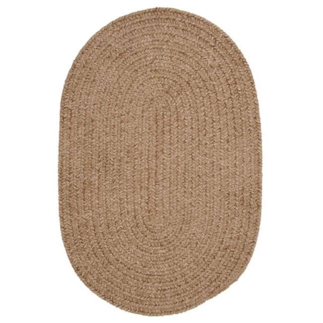 Colonial Mills Rug S801R120X120 Spring Meadow - Sand Bar 10 ft. round Braided Rug
