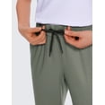 thumbnail image 4 of CRZ YOGA 4-Way Stretch Workout Pants for Women 27" Casual 7/8 Sweatpants Joggers with Pockets, 4 of 5