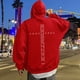 thumbnail image 1 of MHFRRA Sudadera con Capucha para Hombre, Sudadera con Capucha con Versículo Gráfico Retro, Ropa Inspiradora, Ropa Informal para Creyentes Rojo, 1 of 5