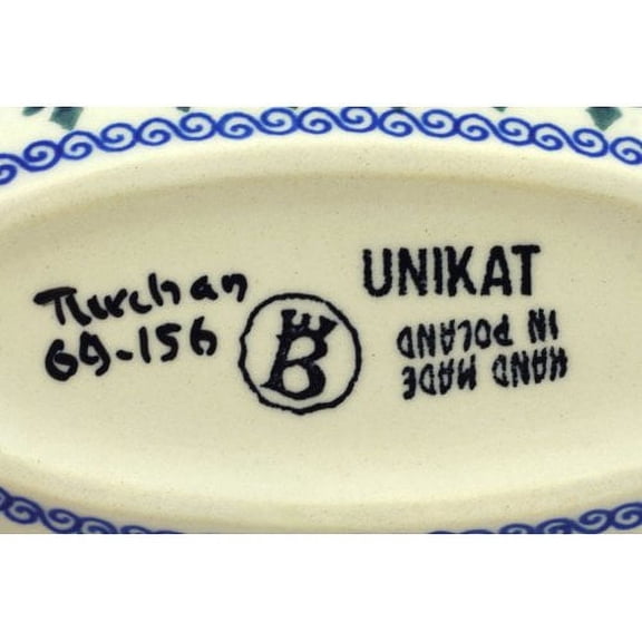 Polmedia Cornflower and Butterflies Condiment Platter