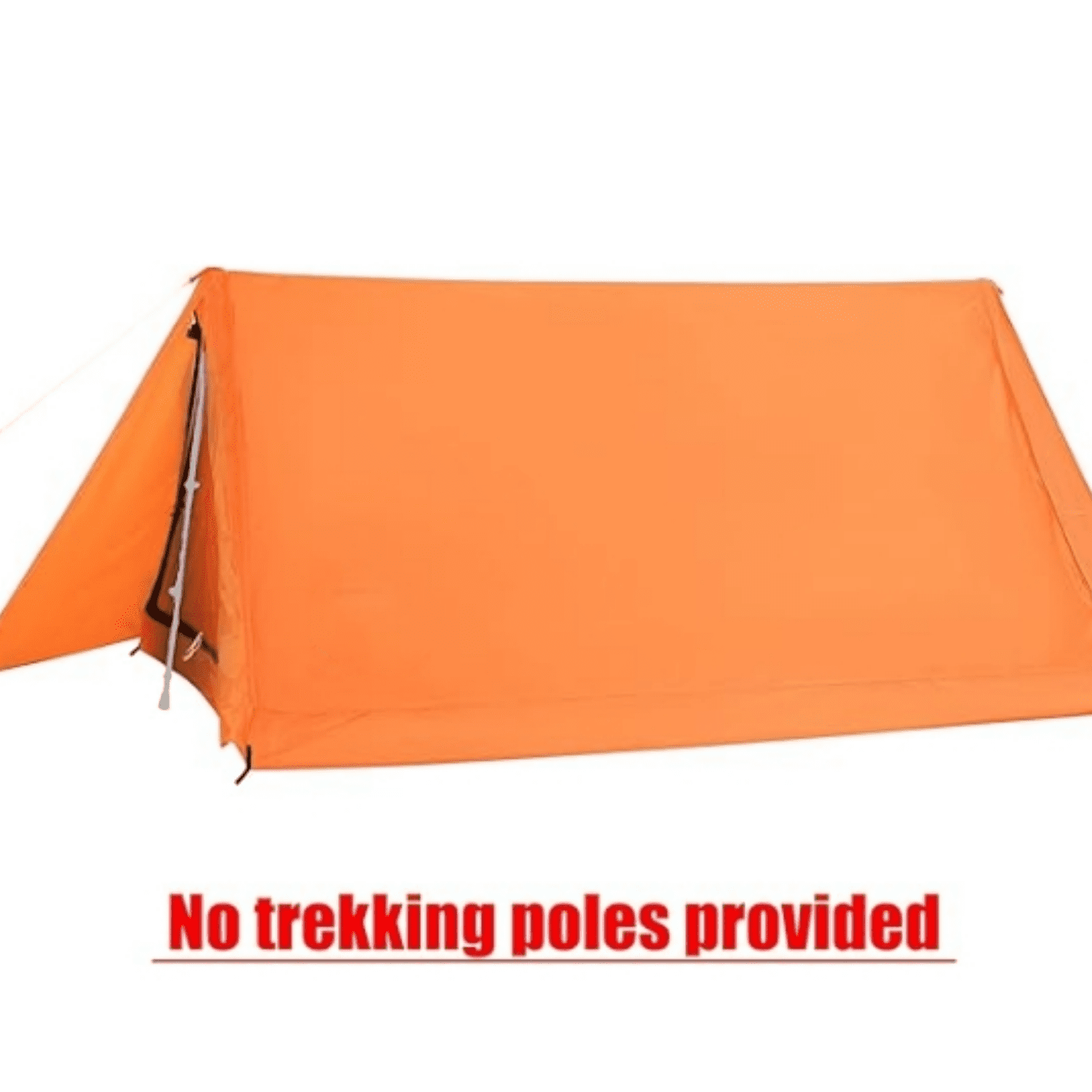 2-Person Trekking Pole Tent for Backpacking - Ultralight A-Frame Backpacking Tent