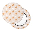 thumbnail image 7 of Uemuo Funny Chicken Pattern Round Bar Stool Seat Covers Washable Stool Cushion Slipcover Elastic Bar Chair Covers-, 7 of 7