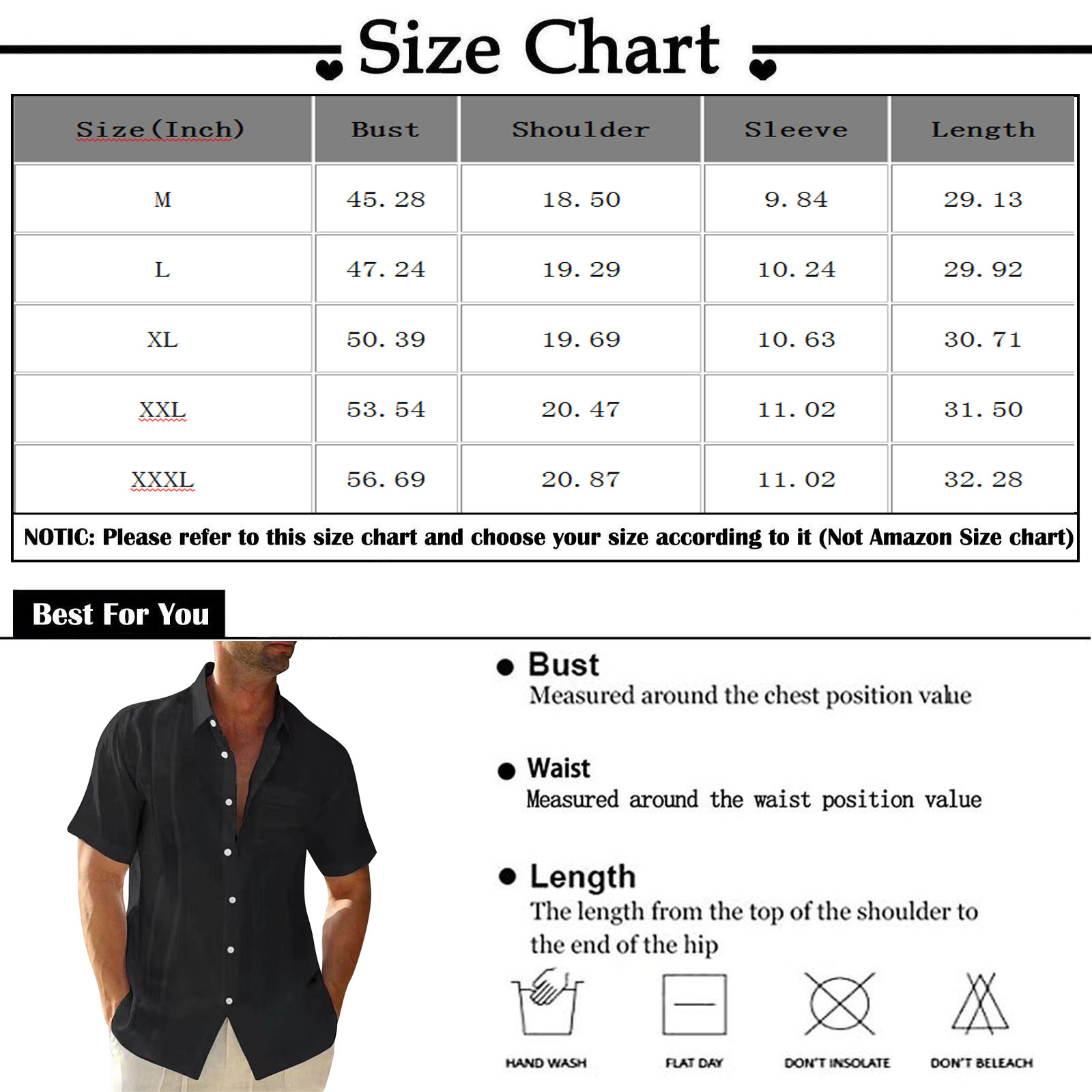 Cyinyin Big And Tall Shirts for Men Soild Cardigan Mens Polo Shirts ...
