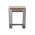 Zenvida Nesting Side/End Tables Set of 3 Tray Tables for Living Room