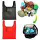 thumbnail image 5 of Bolsa de compras reutilizable, lavable, plegable, de tela Oxford resistente, para ir al mercado, acampar y viajar., 5 of 8