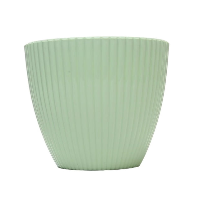 Guardoinrt Lightweight And Portable Pots For Bonsai And Bonsai Accessories Easy To Maintain Plastic Succulent Plants Flower Pots Green 9CM 1Set