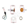 thumbnail image 2 of Amber Motorcycle Flush Mount Turn Signal Suzuki GSXR Honda CBR Ninja Yamaha, 2 of 3