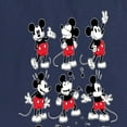 thumbnail image 3 of Mickey & Friends - Mickey Poses Grid - Women's Short Sleeve Graphic T-Shirt, 3 of 5