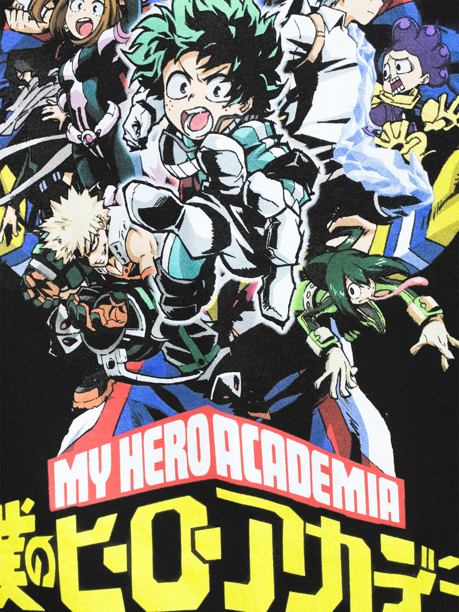 My Hero Academia Men's & Big Men's Anime Graphic Tees Shirts, 2-Pack, Sizes S-3XL, My Hero Academia Mens T-Shirts - image 5 of 6