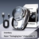 thumbnail image 5 of Xihbxyly Oferta de iluminación Mini afeitadora, mini afeitadora porttil, mini afeitadora porttil, afeitadora para hombres, afeitadora recargable con puerto USB, adecuada para familias, viajes, 5 of 7