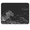 Black Waves, variant on ATTACK SHARK CM05 SE Tempered Glass Mouse Pad, 16.1''×12.2'' Large Hard Gaming Mouse Pad, Nano-Etched Surface, 9H Anti-Scratch, Anti-Slip Base, Black Contours