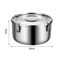 thumbnail image 4 of Stainless Steel Food Storage Box Portable Leakproof Design For Picnics, 4 of 9