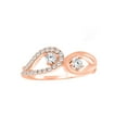 thumbnail image 2 of 0.50 Carat Diamond Wedding Engagement Discounted Ring In 10K Solid Rose, White & Yellow Gold, 2 of 3