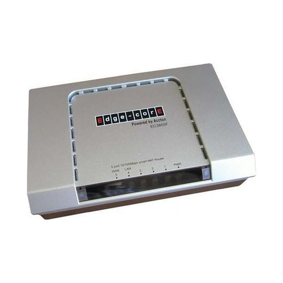 EC3805F - Managed Fiber Gateway w/ 4 port Router and BiDi single strand type A T:1310/R:1550nm 20Km uplink for FTTH applications