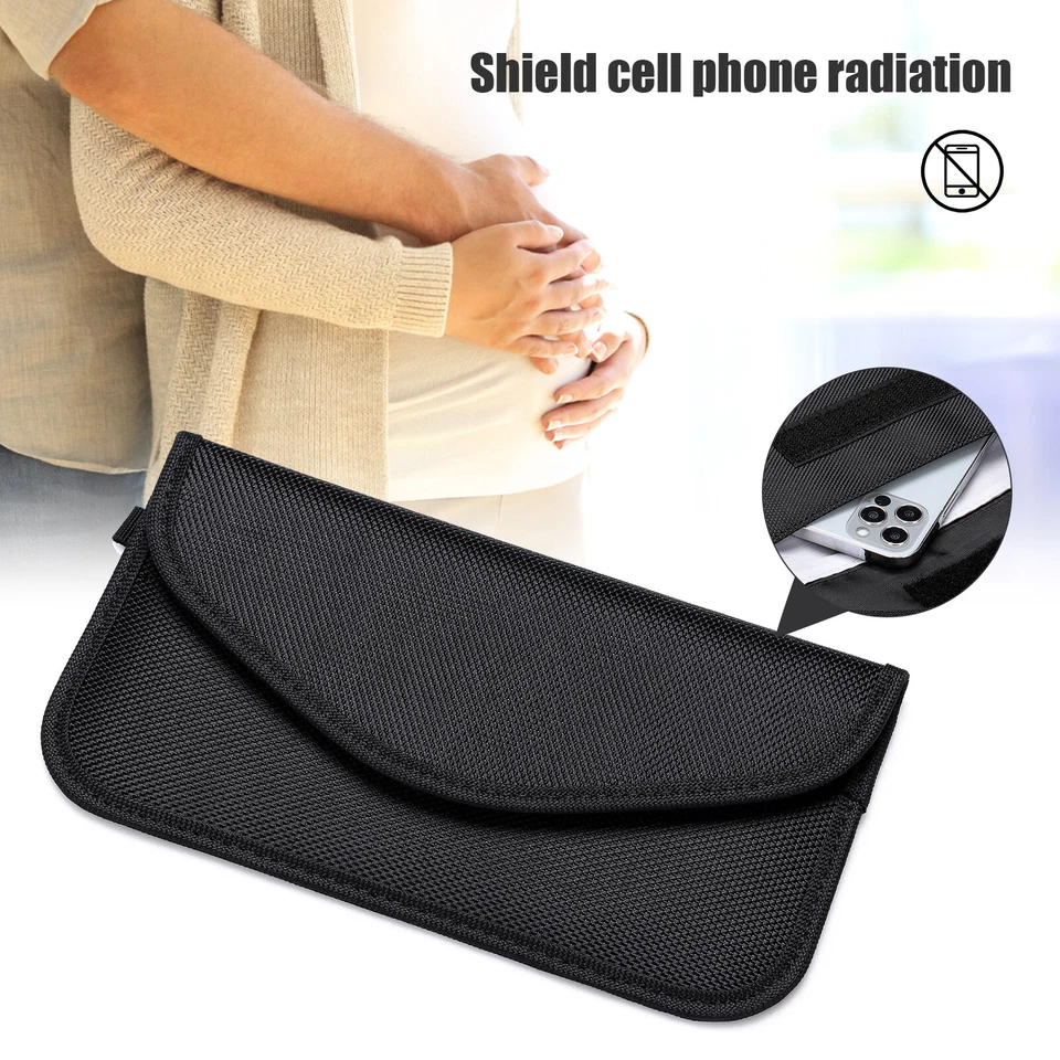 FLINT- Faraday Bag Rfid Signal Blocking Pouch Cell Phone Wallet Shielding Pouch Case Us