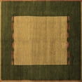 thumbnail image 1 of Ahgly Company Indoor Square Abstract Brown Modern Area Rugs, 8' Square, 1 of 4