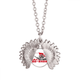 thumbnail image 1 of Chine Rouge Éducation Promotion Objectifs Collier de Tournesol Pendentif Médaillon Bijoux, 1 of 3