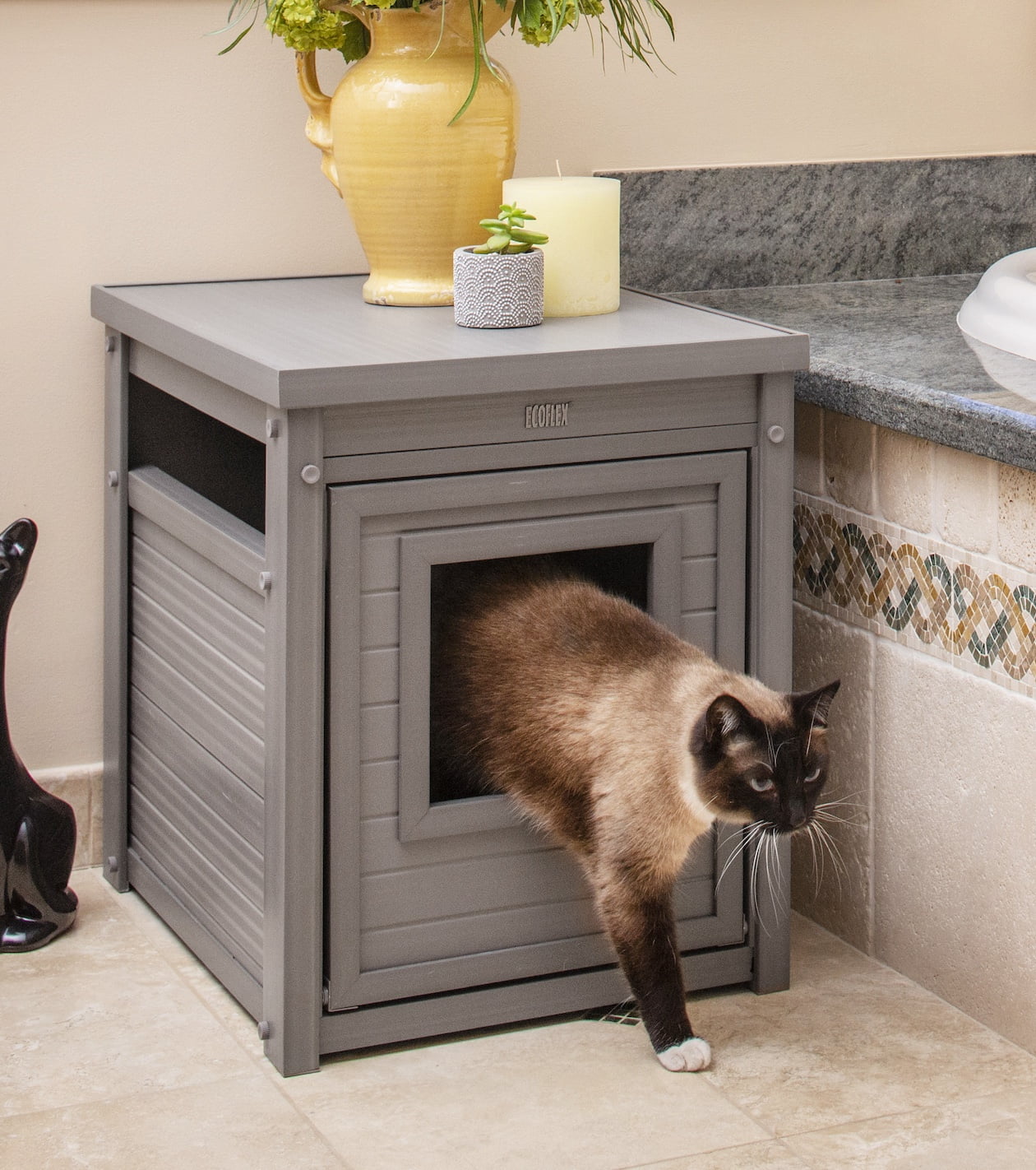 New Age Pet® ECOFLEX® Litter Loo® Standard & Jumbo Sizes, 4 Colors