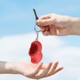 thumbnail image 2 of Mini Croc Keychain Rubber Slipper Key chain Shoe For Women And Girls, 2 of 4